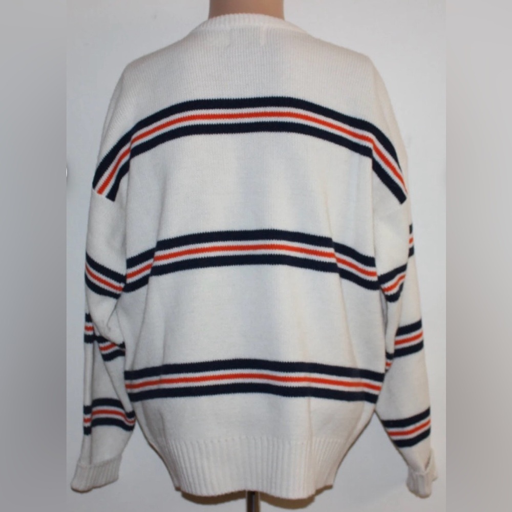 Vintage 1980's Chicago Bears Cliff Engle Authentic Pro Line NFL Sweater Adult M - Picture 3 of 4